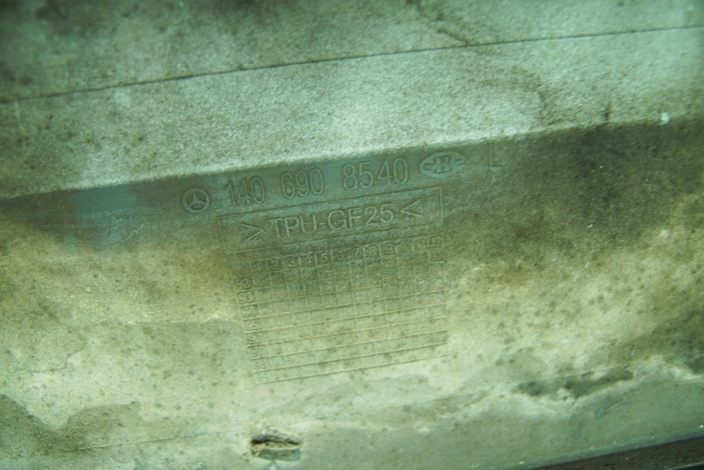 фото №6, Молдинг крила задня лівий задня ліва mercedes w140 coupe c140 cl sec