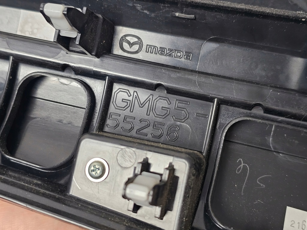 фото №11, Решітка обдув молдинг захист dekor консолі w панель шкіра mazda 6 iii gj