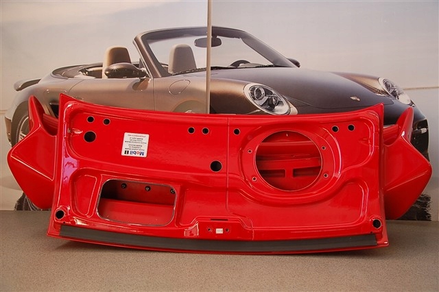 фото №6, Porsche 911 997 gt3 капот/ крышка двигателя комплект