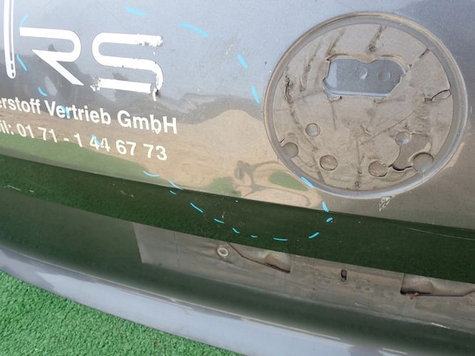 фото №5, Vw touareg iii 18- кришка багажника задня задня