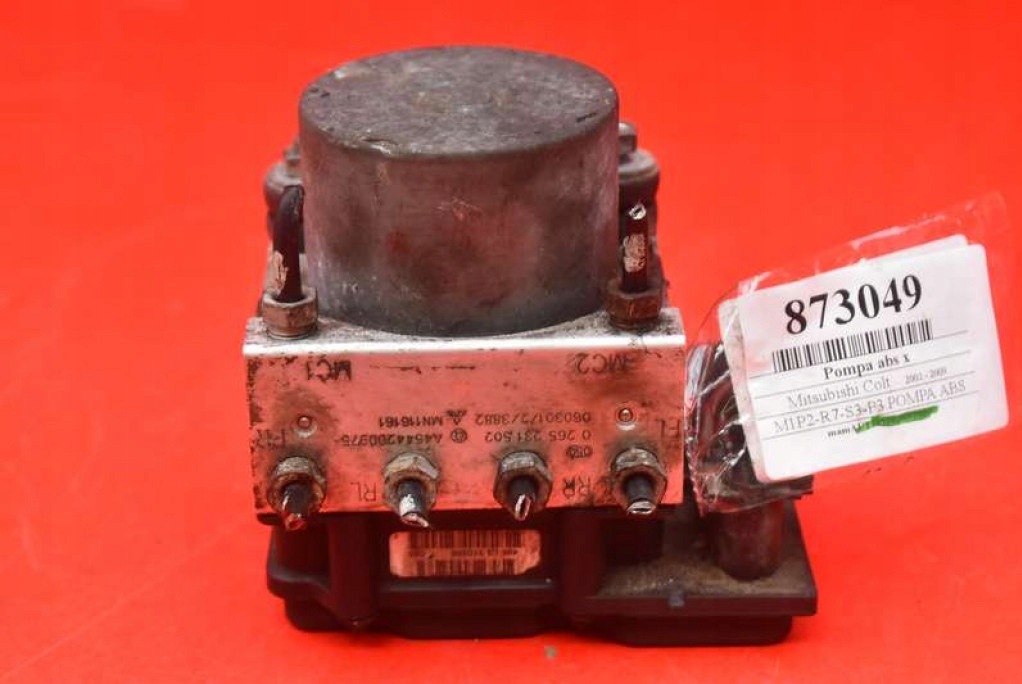 фото №5, Насос abs mn116161 mitsubishi colt 6 vi z30 1.5 did 95 km 02-09