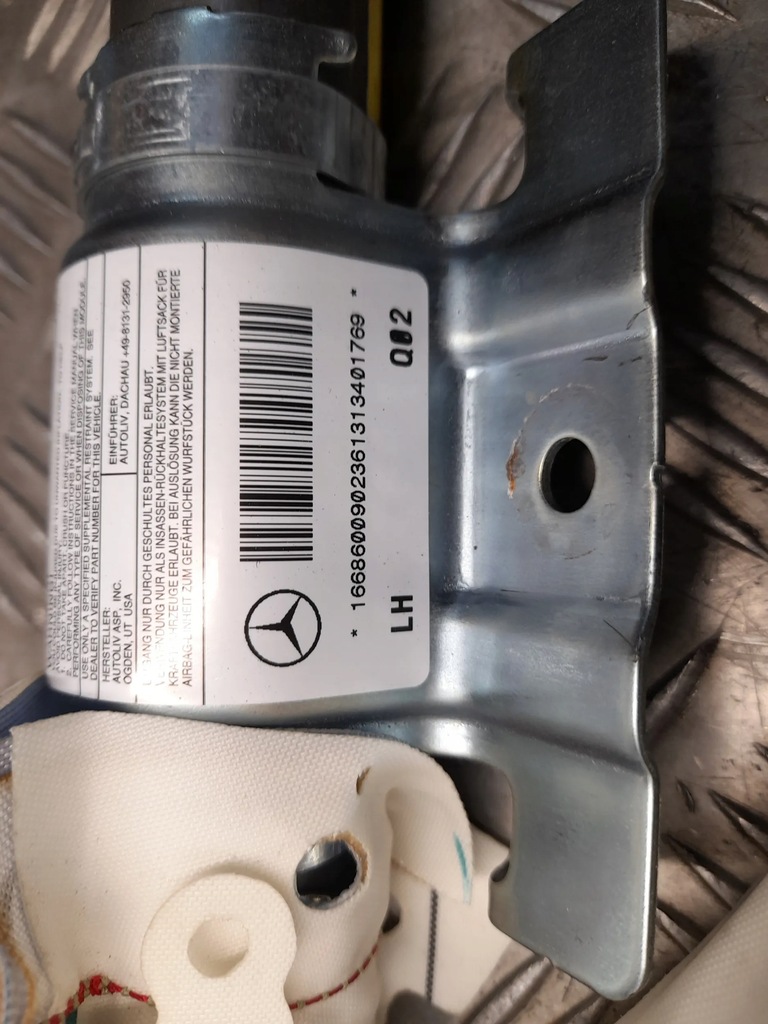 фото №5, Mercedes gl x166 1668600902 подушки безпеки повітряні