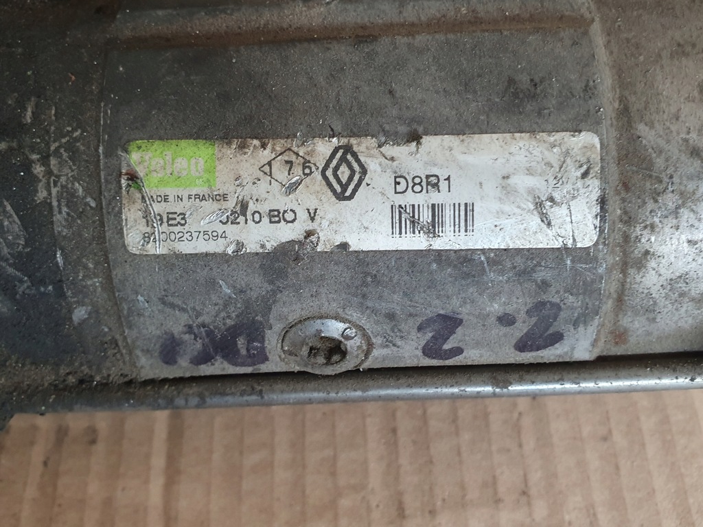 фото №2, Стартер renault espace iv 1.9dci d8r1
