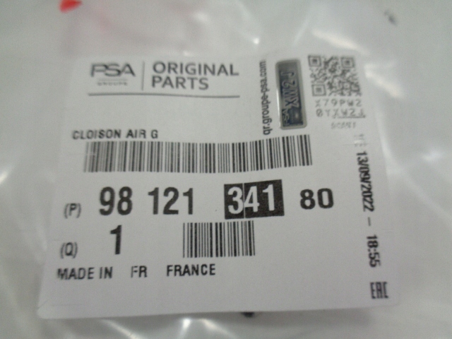 фото №13, Proace traveller воздуховод воздуха левая nowa