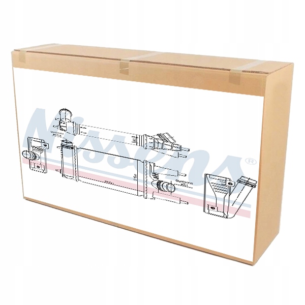 фото №1, Интеркулер nissens do nissan pulsar 1.2