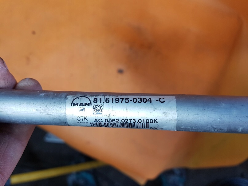 Шланг трубка кондиціонера man tgs euro 6 Доставка