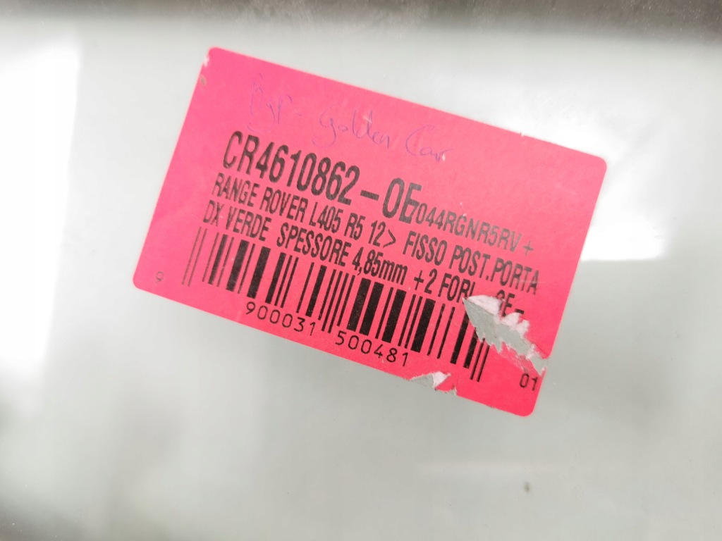 фото №6, Скло двері правий задня range rover 2013- оригінальний номер lr065505