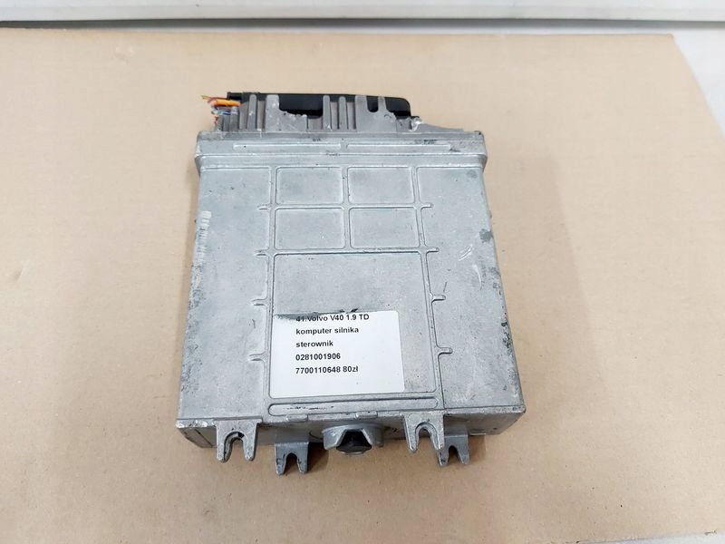 фото №1, Volvo v40 1.9 td бортовой компьютер двигателя блок управления
