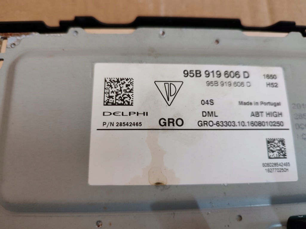 фото №2, Porsche macan 95b радио навигация 95b919606d