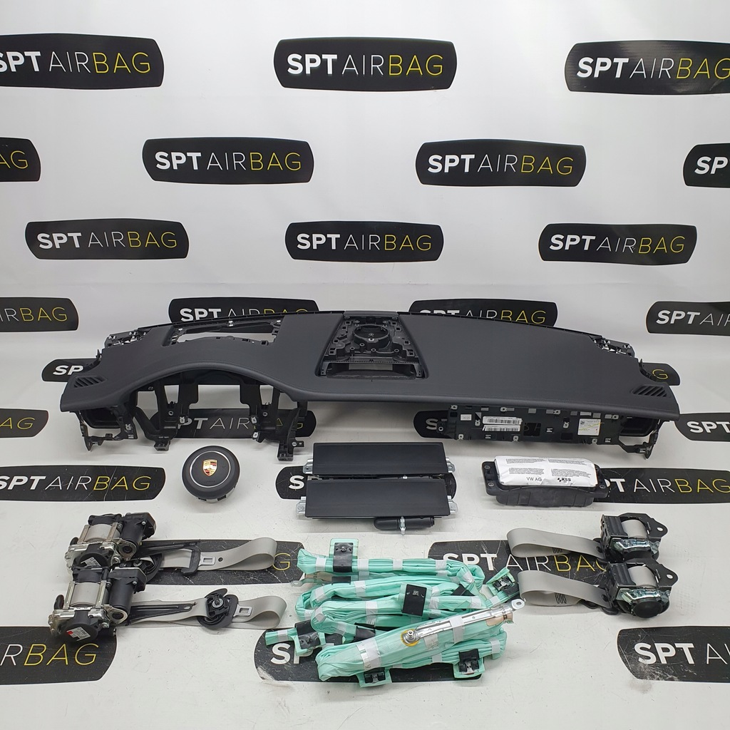 фото №1, Panamera 971 панель приладів консоль подушки безпеки ремені подушка безпеки