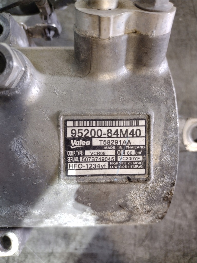 фото №6, Компресор кондиціонера suzuki celerio 95200-84m40