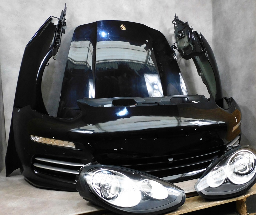 фото №5, Porsche panamera 970 lift kompletny перед капот лампи бампер pas чорний