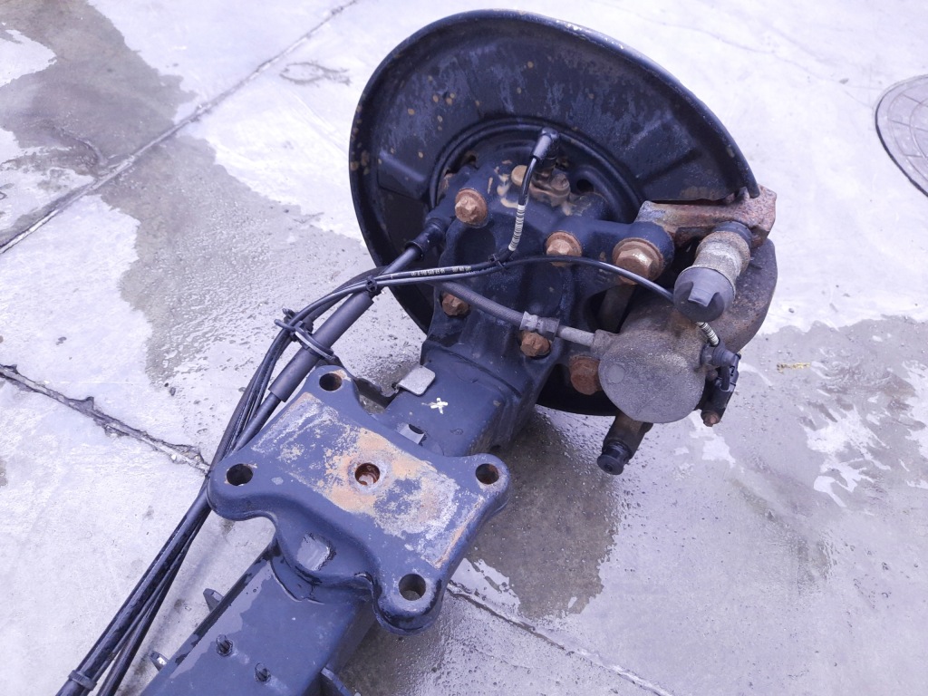 фото №6, Mercedes 910 балка oś задняя подвеска