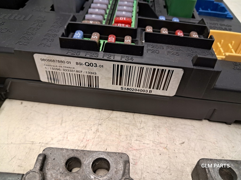 фото №14, Peugeot 308 ii t9 1.6 hdi набор стартовый бортовой компьютер bsi ключ