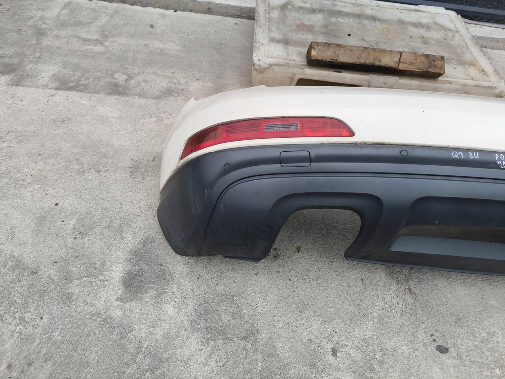 фото №13, Бампер задний задняя audi q3 8u ly9k pdc hak оригинал комплект !
