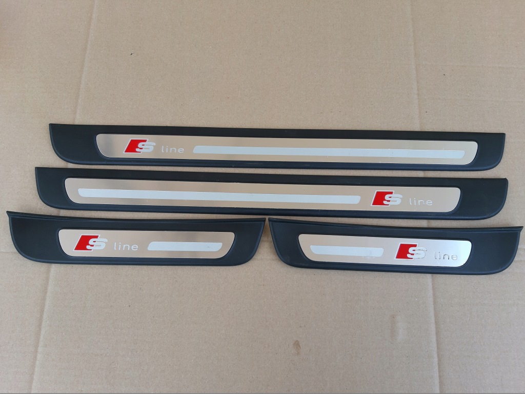 фото №1, Audi a5 8t 8t0 sportback накладки накладки пороговые внутреннее s-line комплект