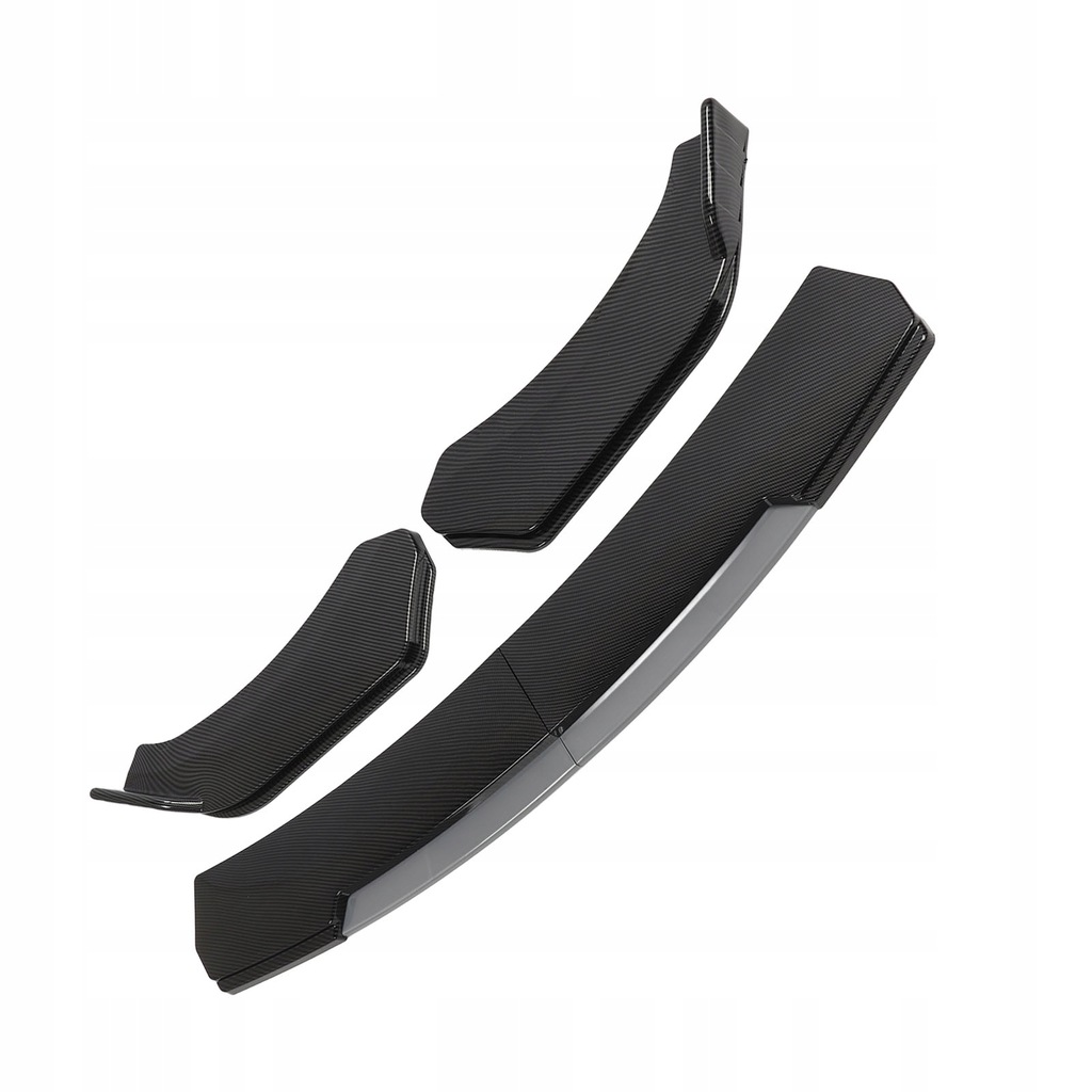 фото №7, Сплиттер передний бампера стиль волокна угольный