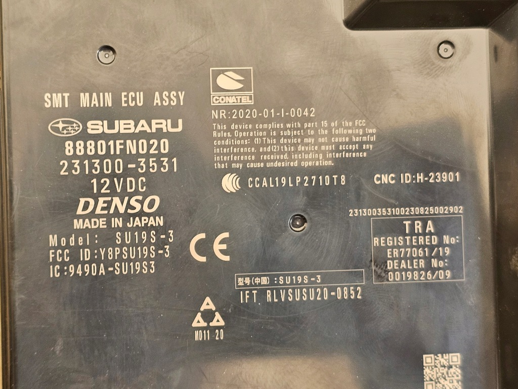 фото №12, Subaru crosstrek xv 22- жгут панели приборной панели 81302fn121 usa