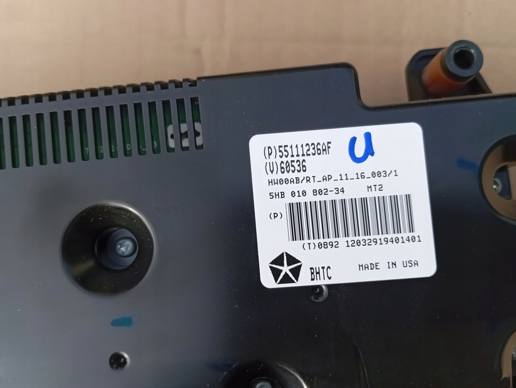 фото №15, Chrysler town country 11- панель кондиціонера кондиціонер повітровід grand caravan