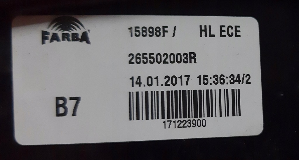 фото №8, Smart 453 лампа задняя задняя led