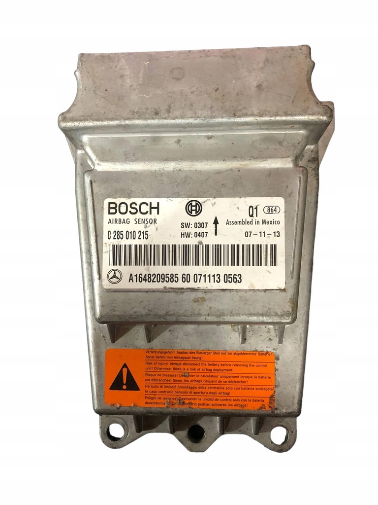 фото №1, Mercedes ml w164 модуль подушка безопасности 1648209585