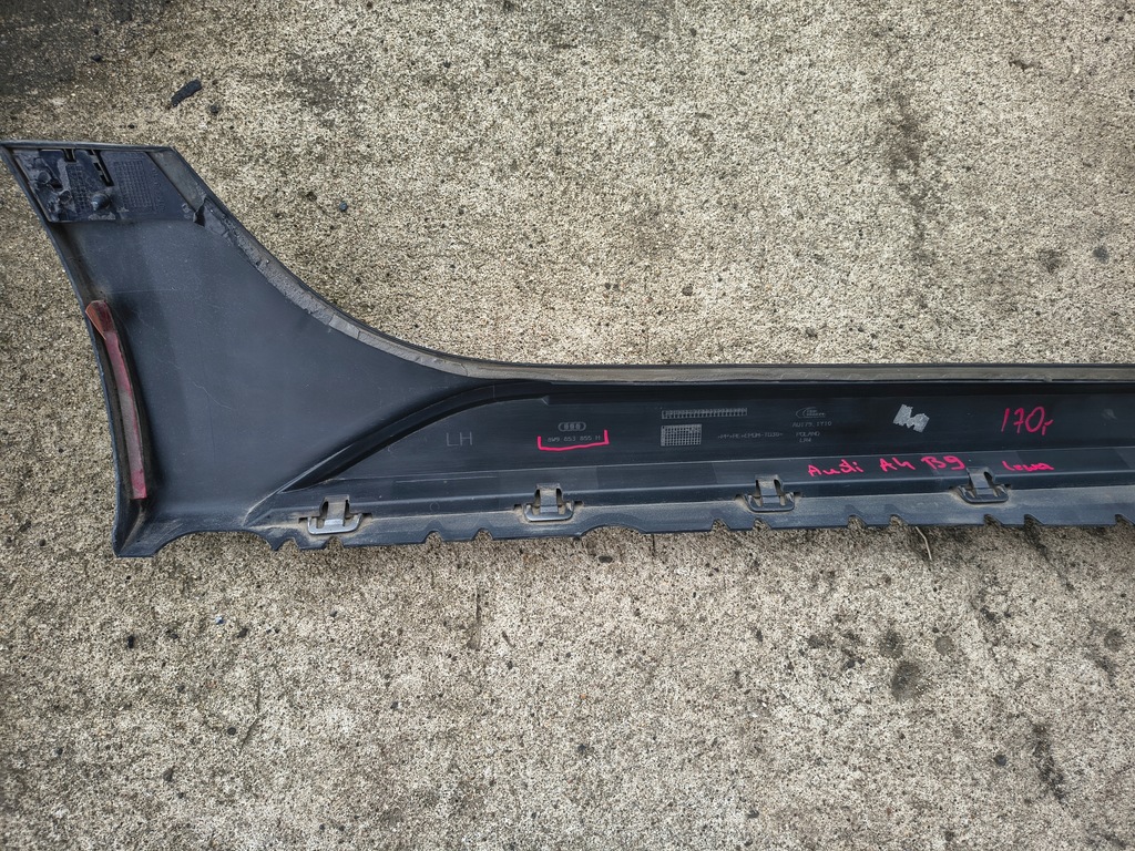 фото №9, Audi a4 b9 молдинг поріг ліва 8w9853855h