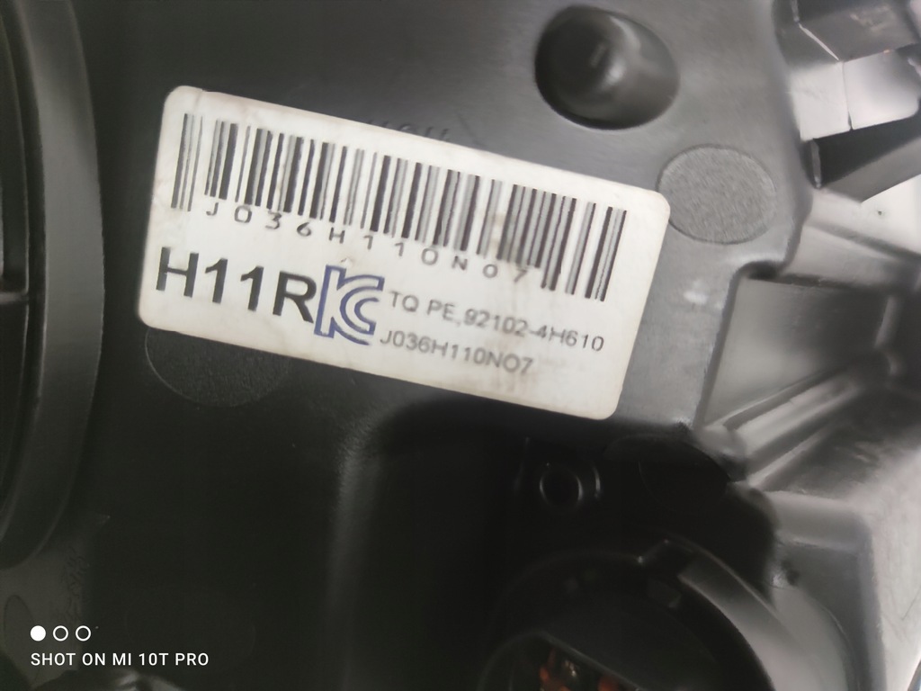 фото №10, Hyundai h1 фара левый правый линза комплект