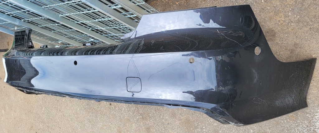 Бампер задний задняя audi a7 4g8 lift чёрный оригинал Оригинал