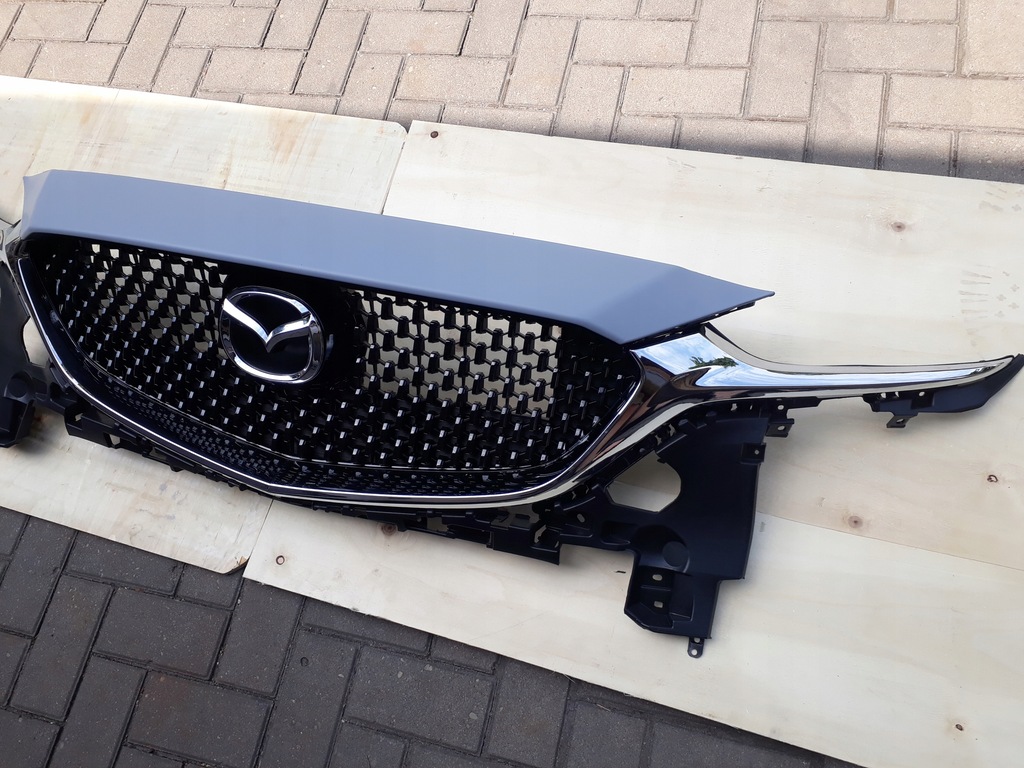 фото №6, Молдинг nad решётка радиатора бампера mazda 6 2018-2021