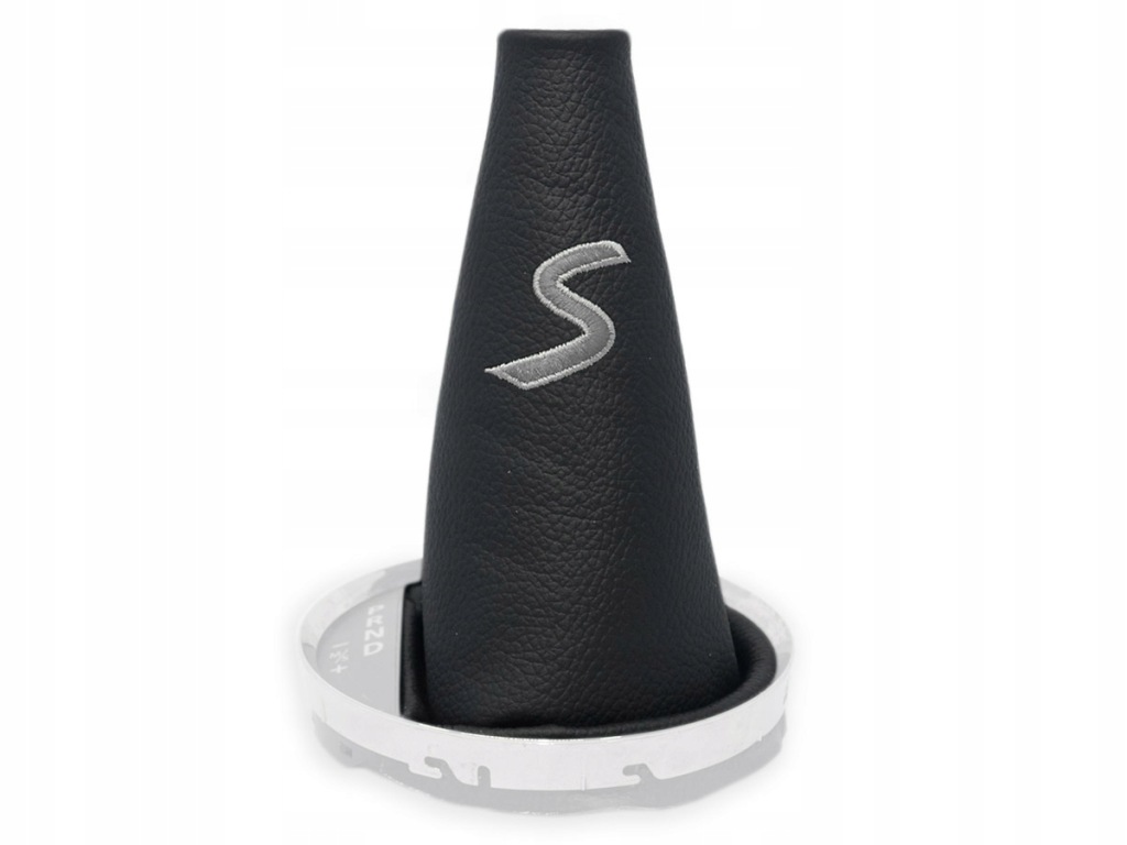 Купить Mini cooper s r56 автоматическая коробка передач чехол переключения передач кожа вышивка s szary