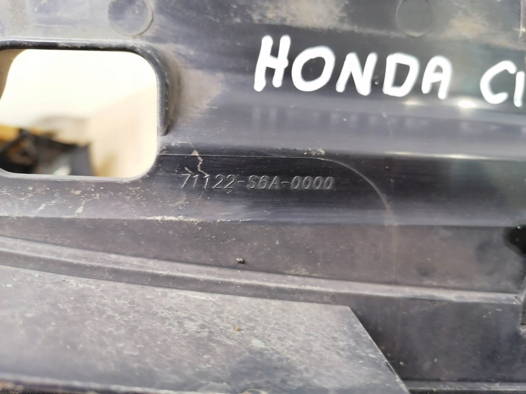 фото №11, Решітка радіатора бампера honda civic vii 7 lift oem