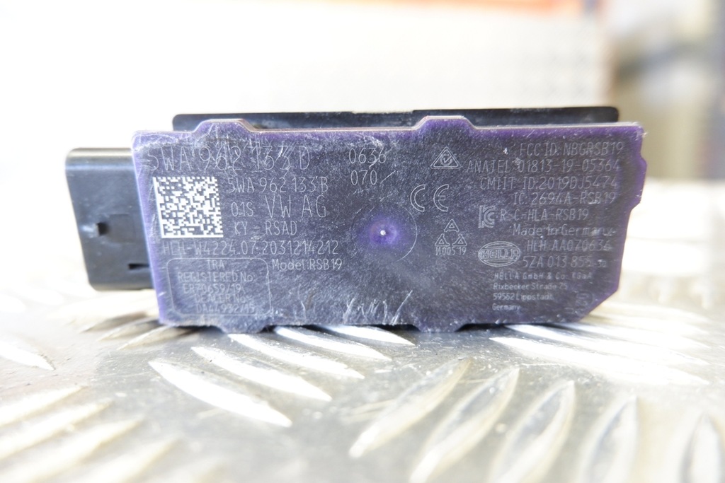 фото №8, Антена keyless vw id.3 e11 5wa962133d electric 70kw 2020