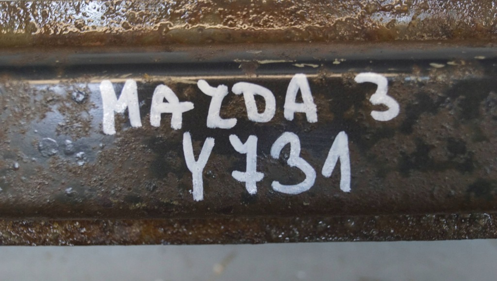 фото №10, Балка бампера задняя mazda 3 bk sedan y731