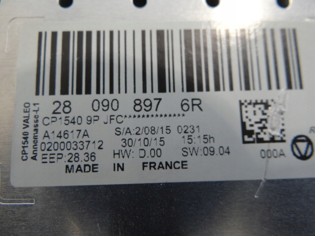 фото №11, Renault espace v дисплей радио навигации 280908976r