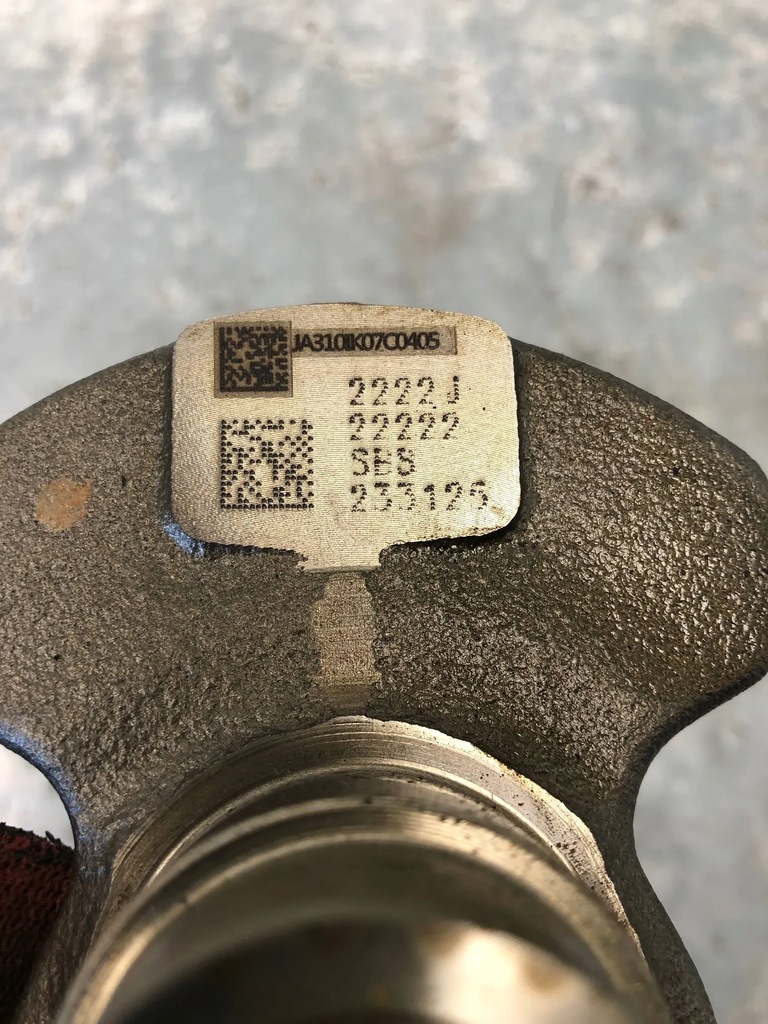 фото №7, Wał коленчатый 1.2 g4la kia rio iv