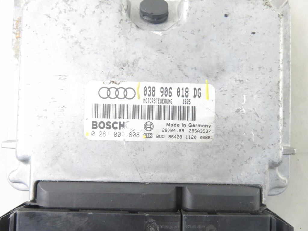 фото №6, Блок керування audi a6 c5 1.9 tdi 038906018dg 0281001808