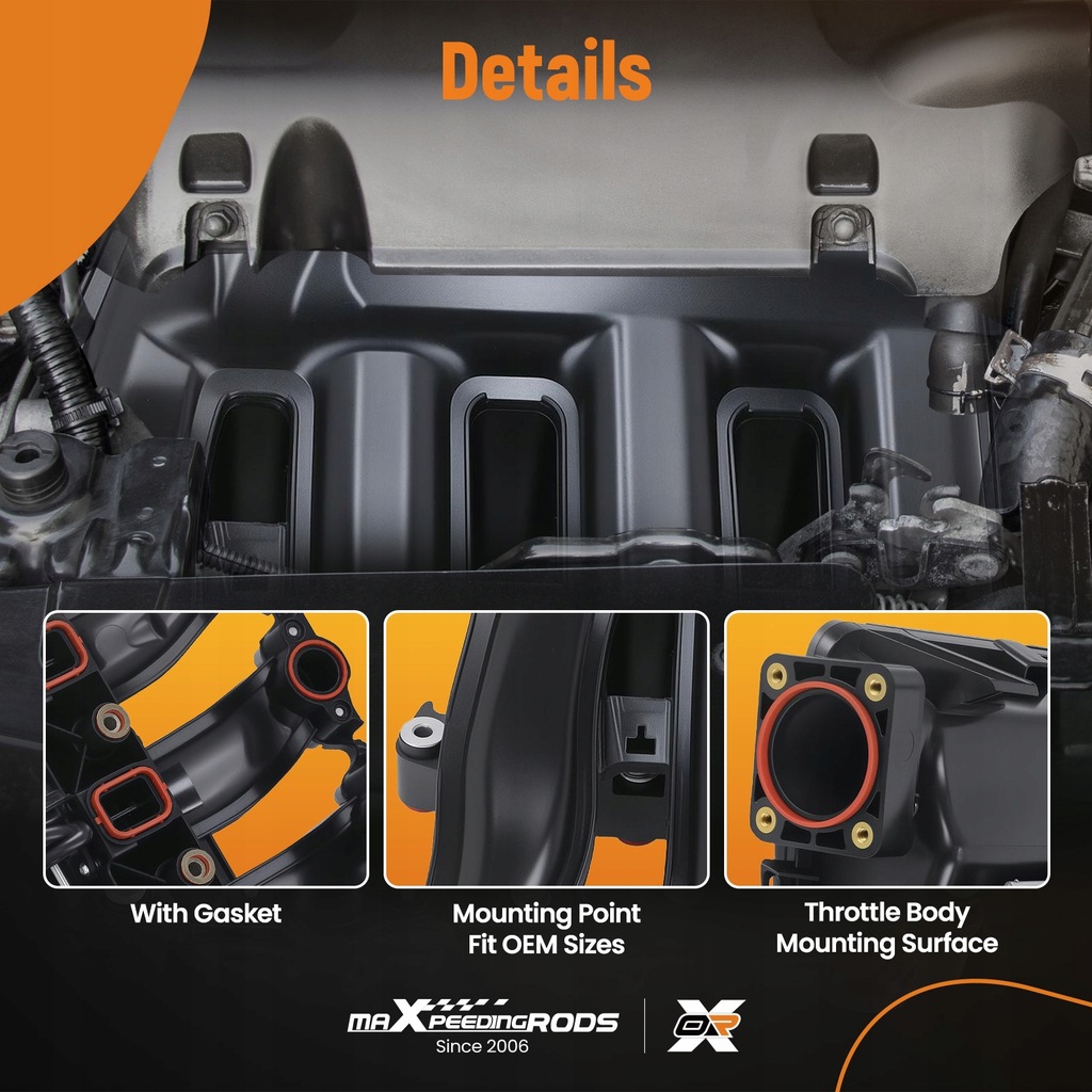 фото №13, Модуль коллектор впускной do bmw 1 e87 5 e60 e61 x3 e83 120d 520d e46 2.0d