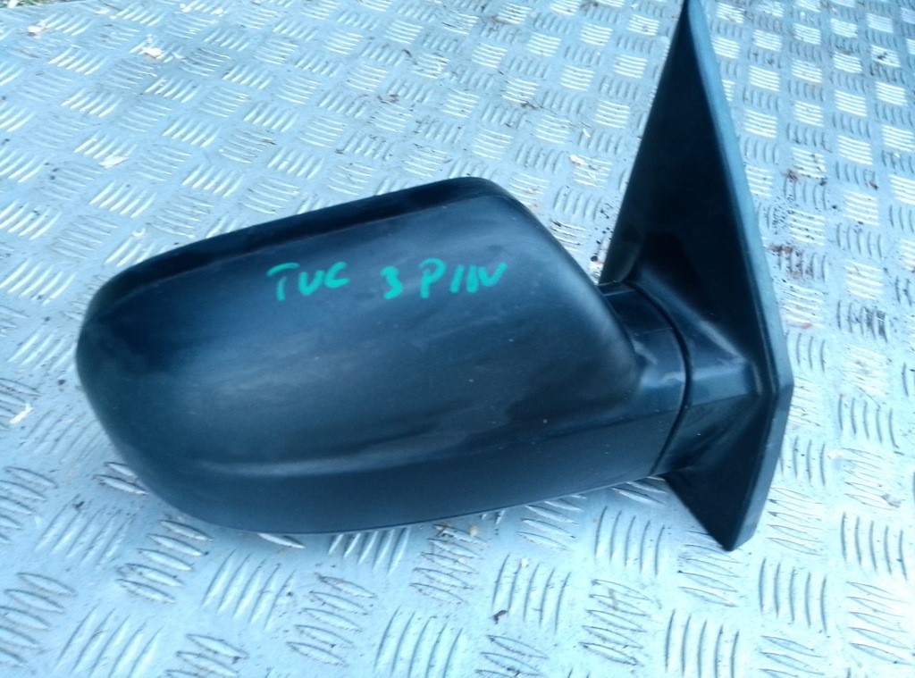 фото №1, Зеркало наружное правое полный 3pin hyundai tucson i 04-10r.