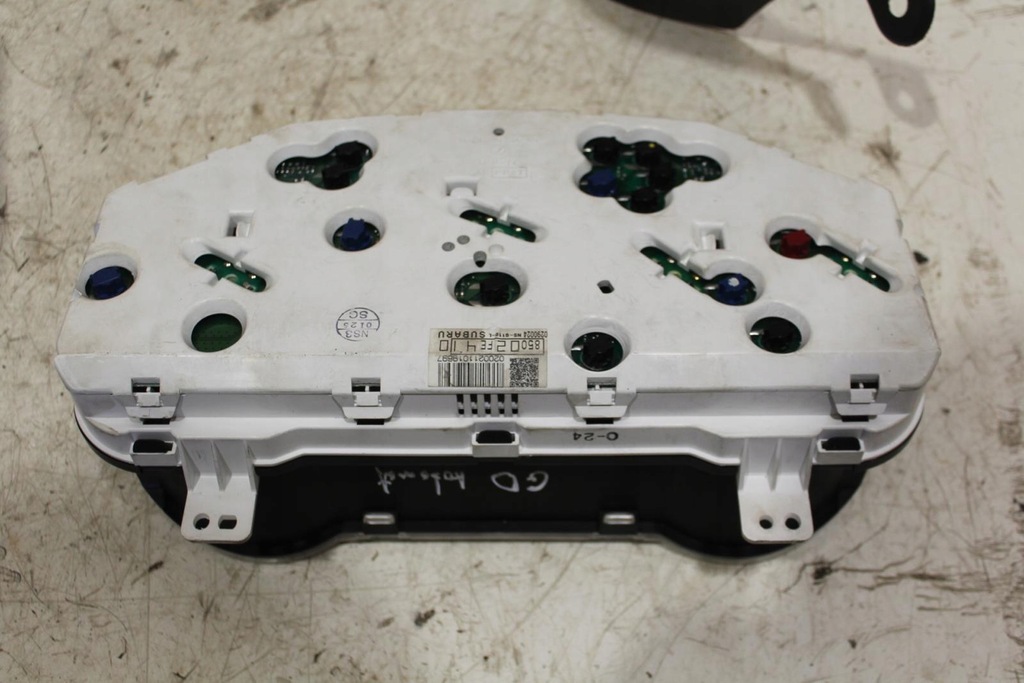 фото №9, Счетчик приборы subaru impreza ii gd hawkeye 2.0r автоматическая коробка передач 85002fe410