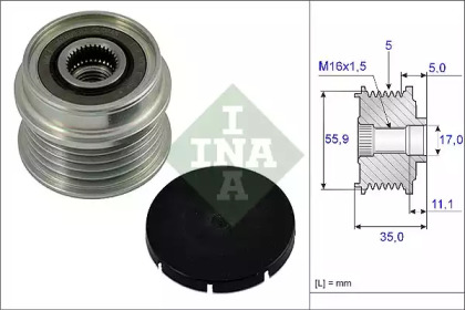 Генератор - зчеплення односторонній schaeffler ina 535 0005 10 Ціна