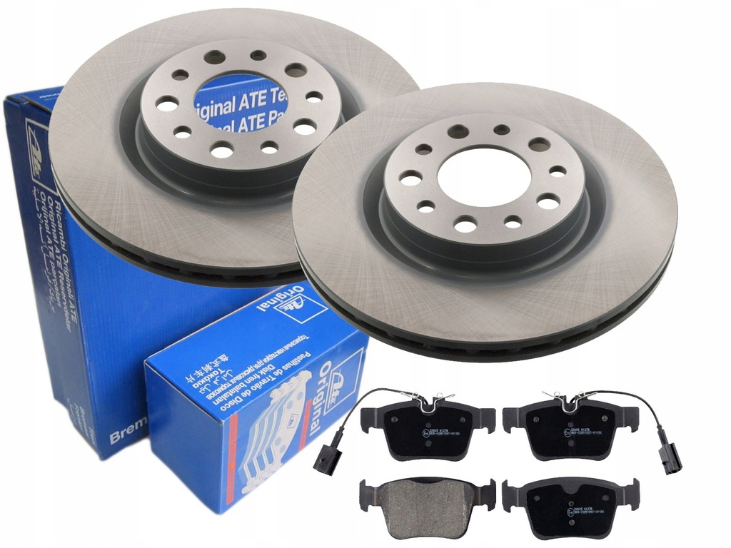 фото №1, Тормозные диски тормозные колодки ate задняя alfa romeo giulia 292mm