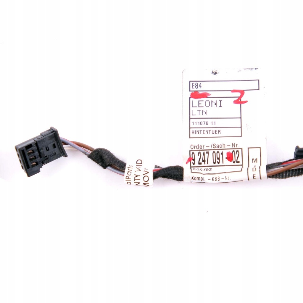 фото №12, Bmw x1 e84 джгут дроти двері задня