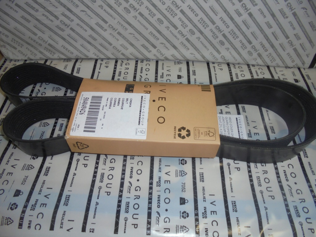 фото №1, Ремінь генератора iveco trakker stralis 12pk1835 504049426