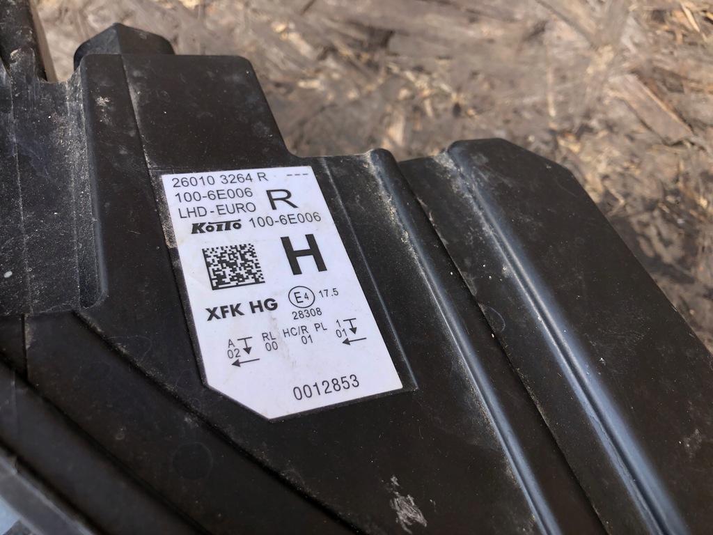 фото №2, Лампа renault kangoo 3 перед права