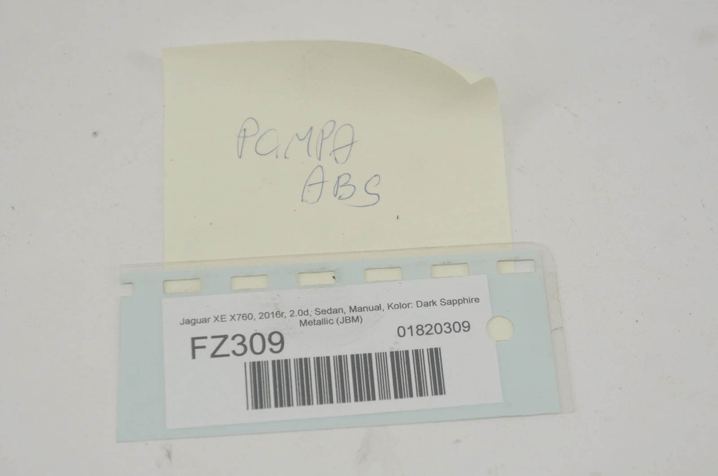 фото №8, Fz309 jaguar xe x760 2.0d насос abs 0265244340