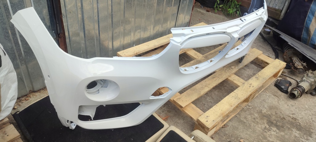 Бампер перед передний bmw x1 f48 15-7.19r x2 pdc przedlift a300 alpinweiss Цена