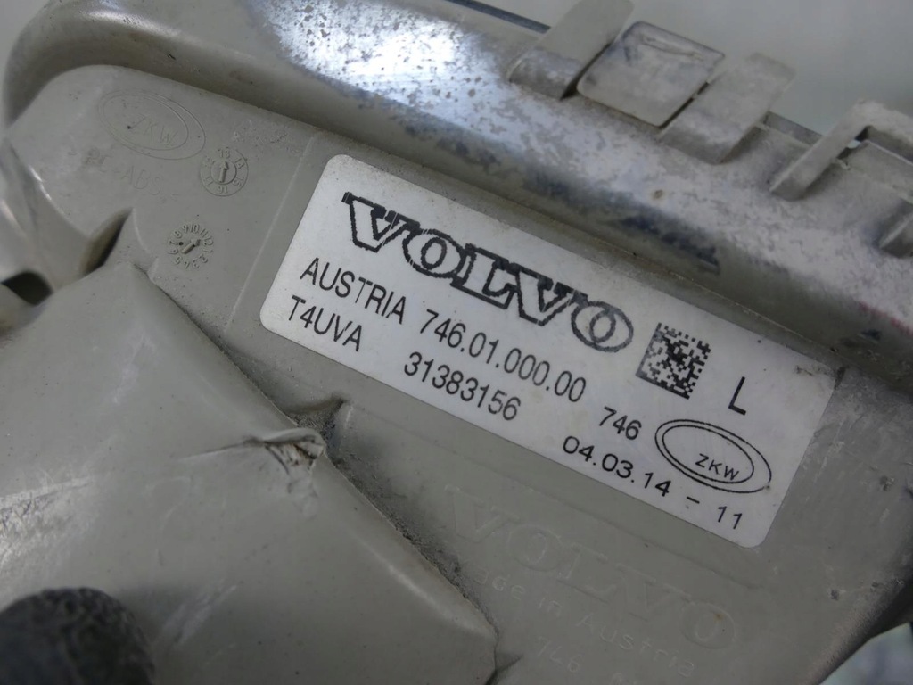 фото №11, Volvo xc90 i lift лампа do движение dziennej drl противотуманная фара левый перед