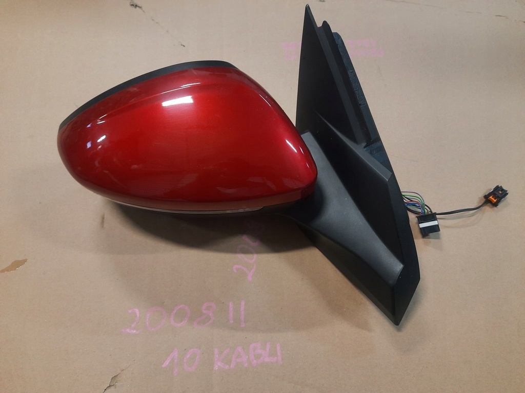 фото №1, Зеркало наружное правое peugeot 2008 ii 2021r