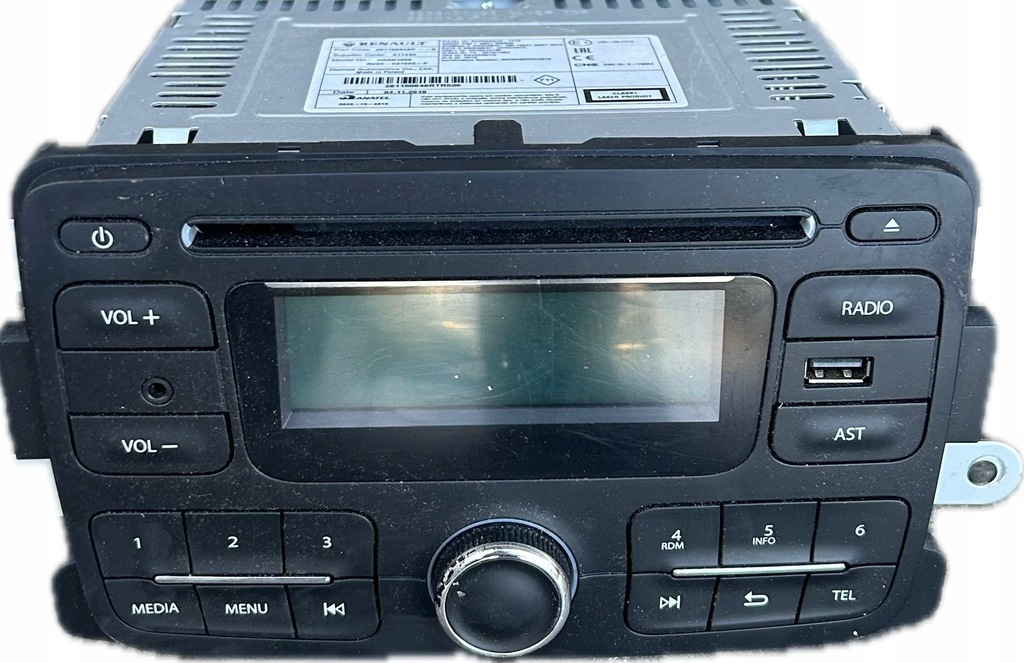 фото №1, Dacia duster ii 1.6 sce радио cd 281155648r