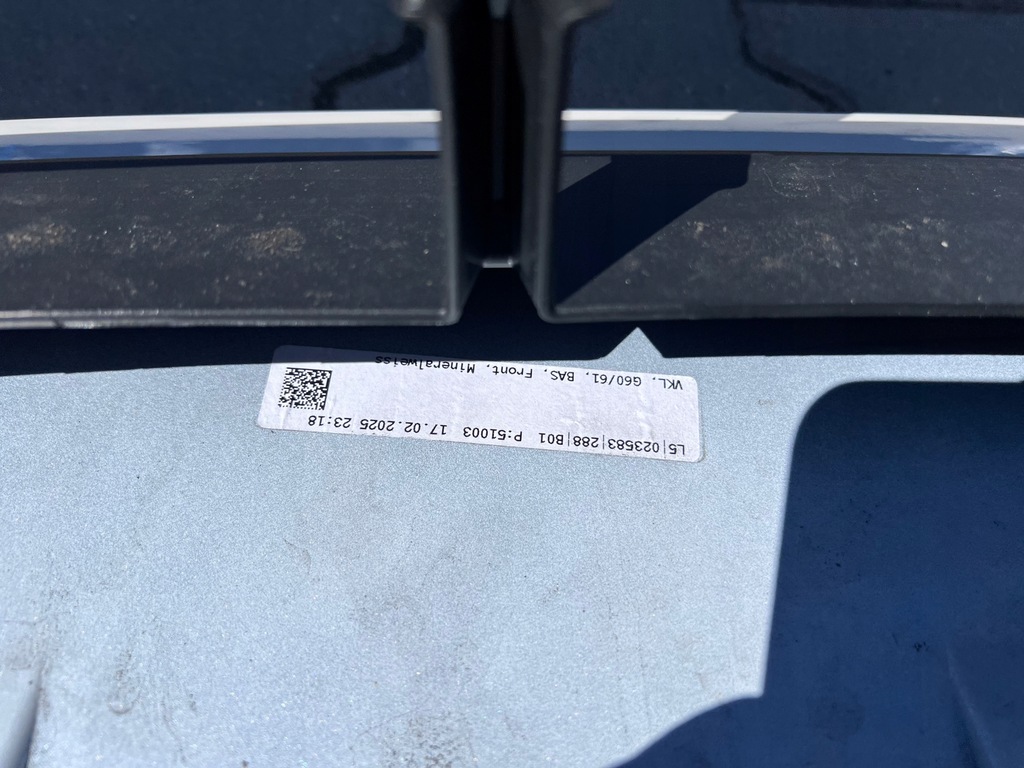 фото №16, Бампер перед передний bmw 5 g60 g61 цвет a96